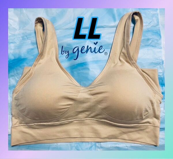 genie ジニエ メルティタッチブラ ライトベージュLL
