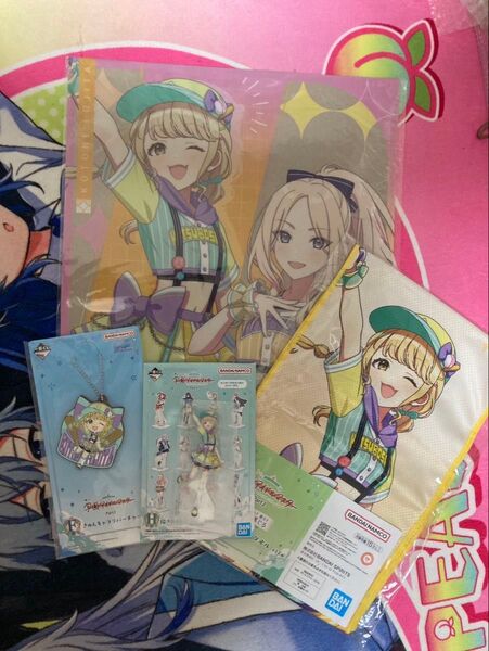 一番くじ 学園アイドルマスター D賞 E賞 F賞 H賞 藤田ことね 4点