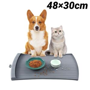 ペット 食事マット 犬 猫 ペットマット シリコンマット 防水 フードマット