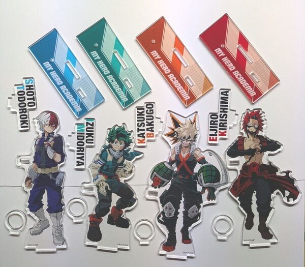 僕のヒーローアカデミア ヒロアカ PILOT アクスタ 緑谷 爆豪 轟 切島