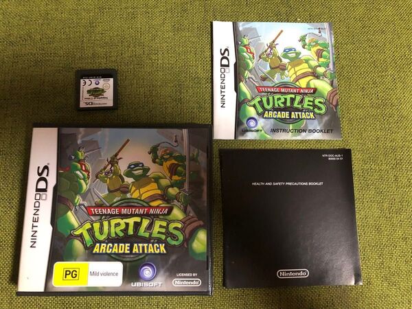 TMNT arcade attack アーケードアタック タートルズ DS
