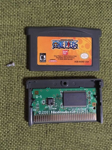※ ラベル状態悪 日本未発売 正規品 ワンピース GBA