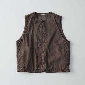 【美品】CONFECT クルーネックベスト リネン