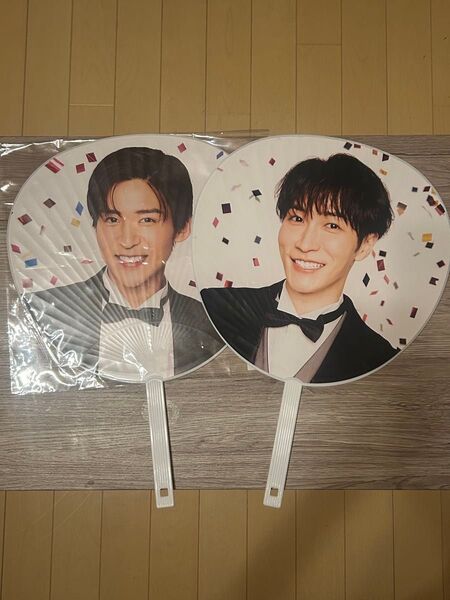 SnowMan 1st stadium live うちわ(目黒蓮&渡辺翔太)