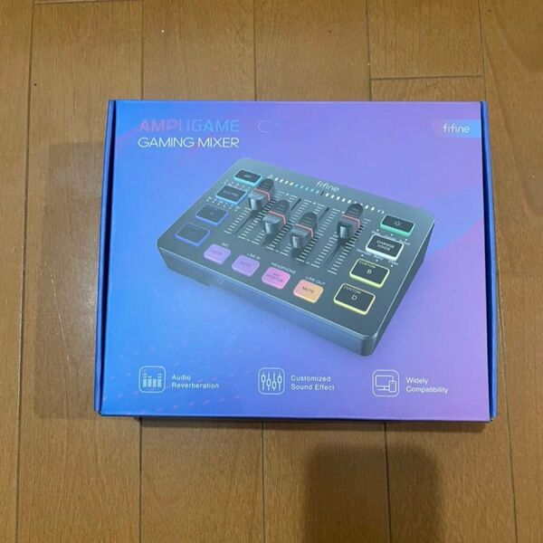 fifine AMPLIGAME SC3 オーディオインターフェース