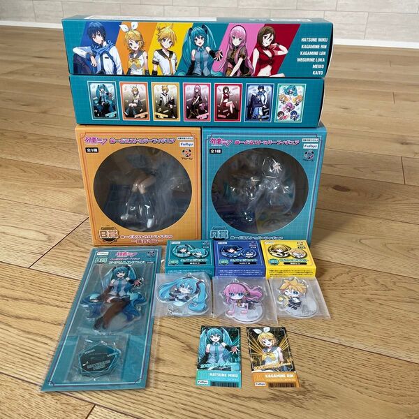FuRyuくじ 初音ミク クリアポスター ぬーどるストッパー フリュー フィギュア