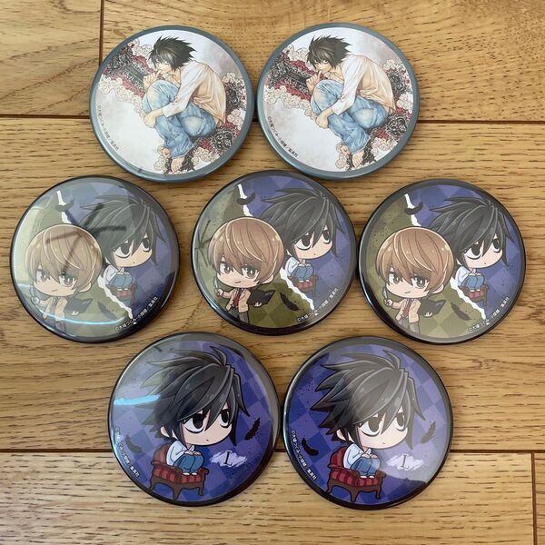 DEATH NOTE デスノート L ラッキー缶バッジBOX