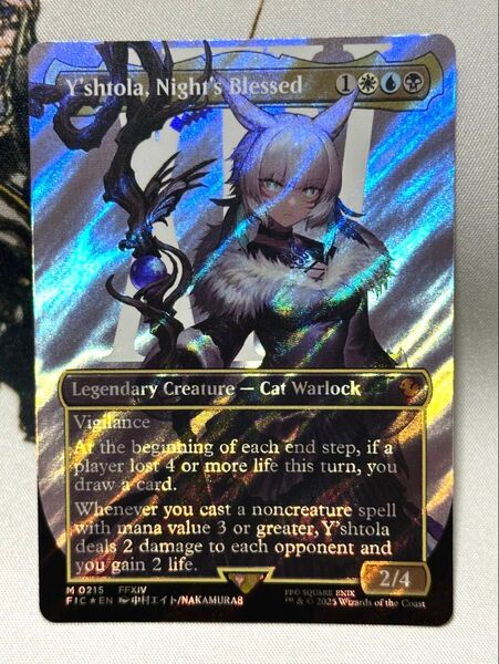 MTG ファイナルファンタジー 魔女、ヤ・シュトラ・ルル ボーダーレス サージ foil 英語版