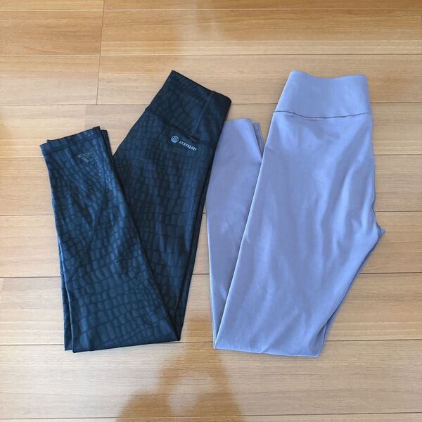 ヨガパンツ2点 adidas UNIQLO