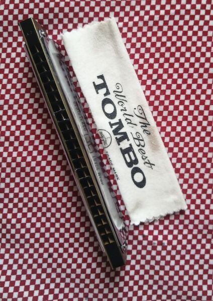 ☆大幅値下 送料無料 高級TOMBO BANDO DELUXE No.1521複音ハーモニカ【C調】☆