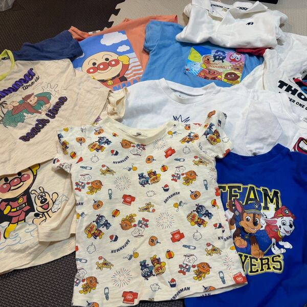 男の子 90 まとめ売り 半袖 しまむら バースデイ パウパトロール 90 アンパンマン 90 トーマス ジョージ