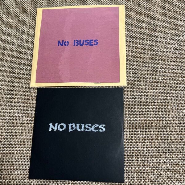 No buses ★会場限定 自主製作CD-Rデモ盤★2枚セット
