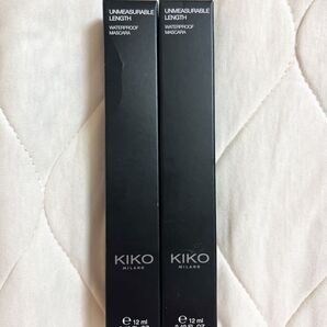 KIKO MILANO 新品 BLACKマスカラ 2本セット