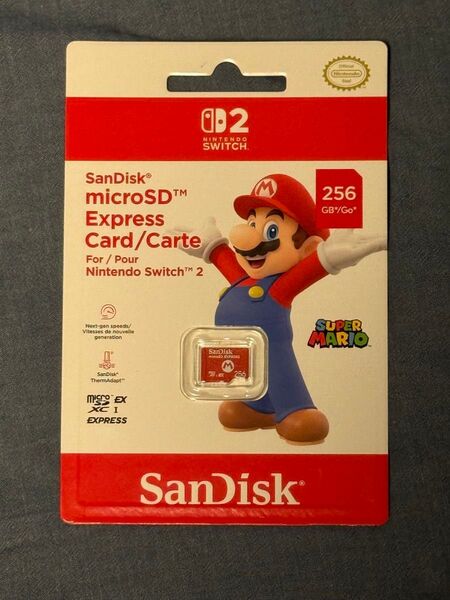 SanDisk microSD Express Card 256GB for Nintendo Switch 2 新品 ネコポス