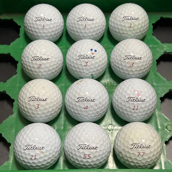 Pro V1x ロストボール 12球