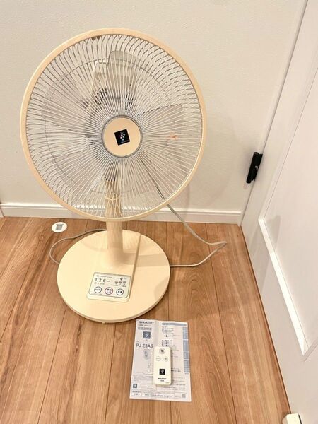 シャープ PJ-E3AS-W 扇風機 プラズマクラスター 消臭 SHARP リビングファン 夏対策