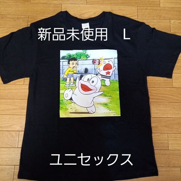 おばけのQ太郎Tシャツ プリントシャツ インポート品 黒 Lサイズ