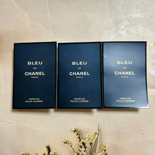 CHANEL ブルードゥシャネル パルファム 1.5ml ×3点 サンプル