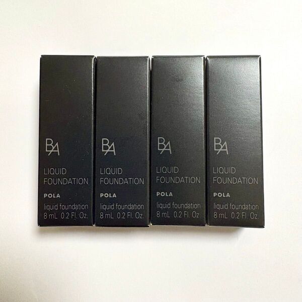 POLA BA リキッドファンデーション P2 8ml ×4 サンプル