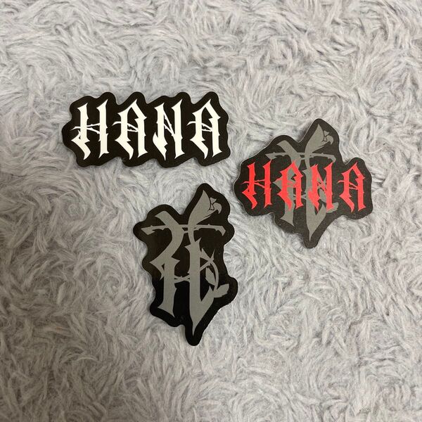HANA デビュー前 ロゴ ステッカー