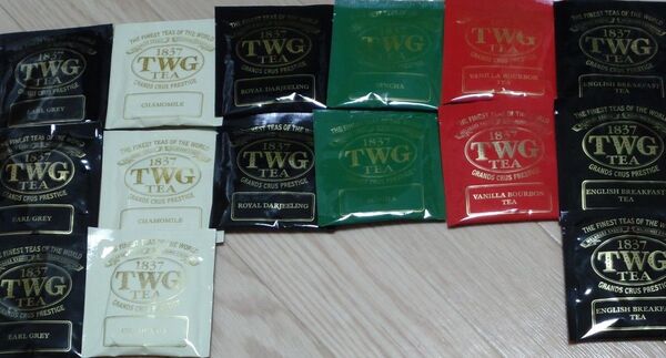 TWG ティーバッグ 紅茶 アールグレイ ENGLISH BREAKFAST 21個 送料込