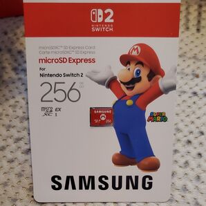 SAMSUNG microSD Express 256GB for Nintendo Switch 新品未開封
