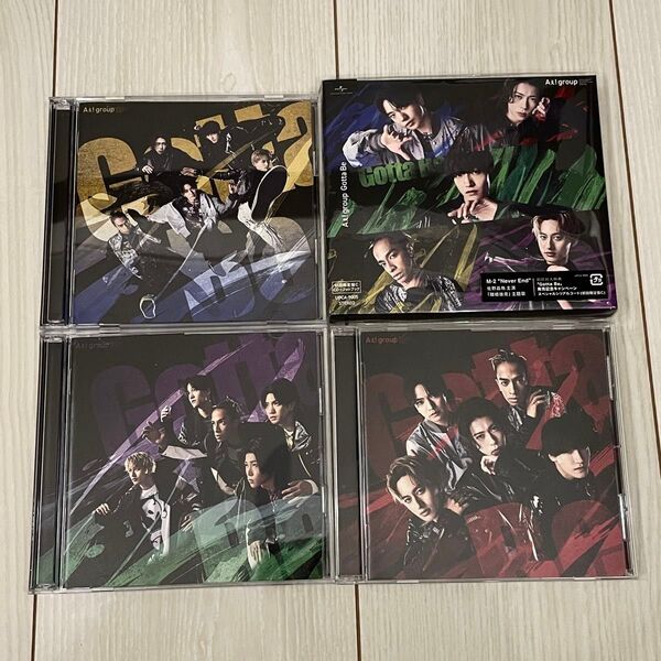 Aぇ! group 2ndシングル Gotta Be 4形態セット CD