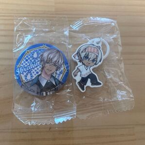 にじさんじ イブラヒム 缶バッジ・チャーム2点セット売り