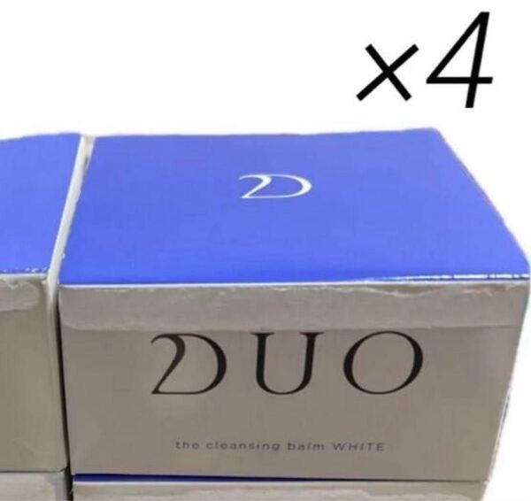 新品 DUO クレンジングバーム ホワイト 90g デュオ 青 クレンジング