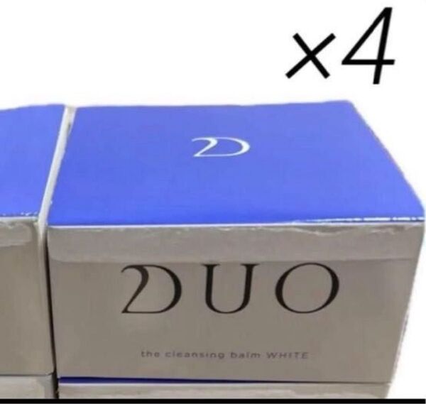 新品 DUO クレンジングバーム ホワイト 90g デュオ 青 クレンジング