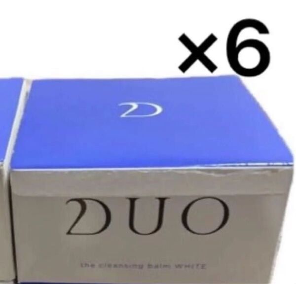 新品 DUO クレンジングバーム ホワイト 90g デュオ 青 クレンジング メイク落とし まとめ売り