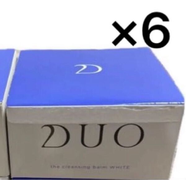 新品 DUO クレンジングバーム ホワイト 90g デュオ 青 クレンジング メイク落とし まとめ売り
