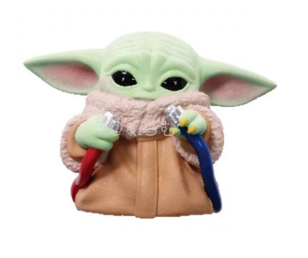 スター・ウォーズ マンダロリアン グローグー ソフビパペットマスコット 指人形