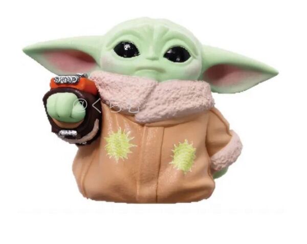 スター・ウォーズ マンダロリアン グローグー ソフビパペットマスコット 指人形