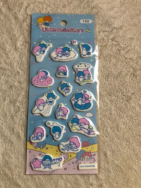 新品未使用 サンリオ キキララ リトルツインスターズ シール