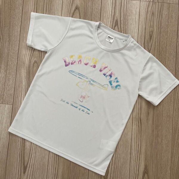 PEANUTS スヌーピー ピーチ 半袖 Tシャツ 140センチ 汚れあり