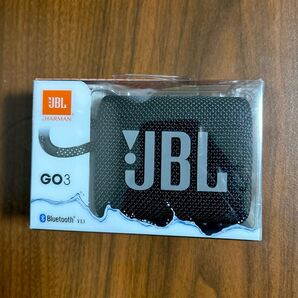 JBL GO3 3 世代ポータブル ワイヤレススピーカー ブラック・オレンジ 未使用