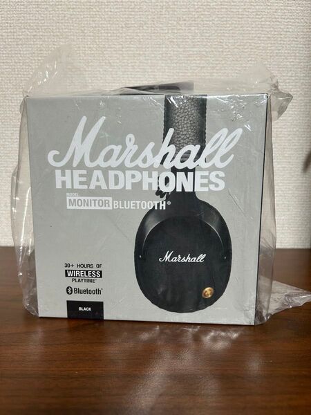 Marshall Monitor ワイヤレスヘッドフォン ブラック