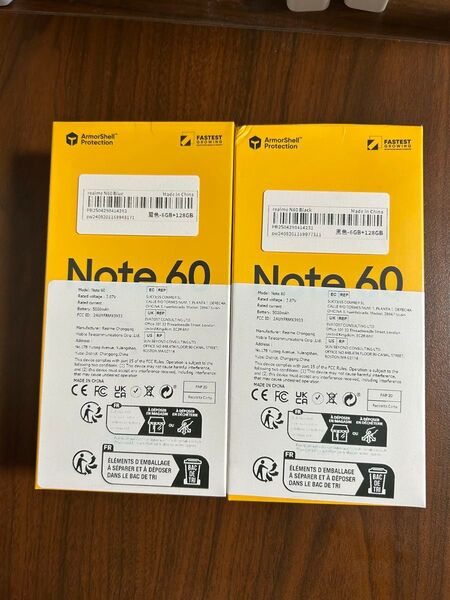 【2台セット】realme Note 60 6GB+128GB 新品未開封