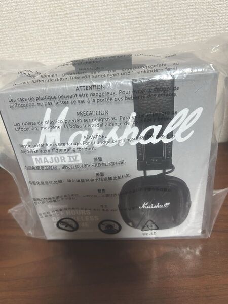 Marshall MAJOR IV Black ワイヤレスヘッドホン ブラック 未使用