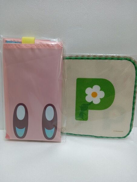 【NOB】星のカービィ エコバッグ+ピクミン ハンドタオル☆まとめて ☆任天堂 ☆ニンテンドー