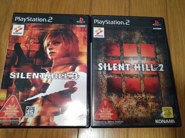 PS2 SILENT HILL2,3 サイレントヒル2 サイレントヒル3 セット