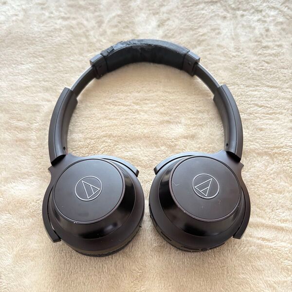 audio-technica オーディオテクニカ ath-ws330bt ワイヤレス ヘッドホン ブラック Bluetooth