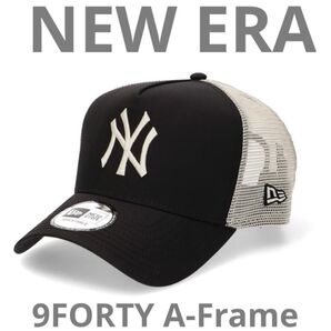 NEW ERA ニューエラ 9Forty A-Frame キャップ 黒 メッシュ ニューヨーク ヤンキース 14388614