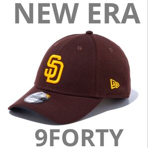 NEW ERA ニューエラ 9FORTY MLB キャップ サンディエゴ パドレス ブラウン 14525039