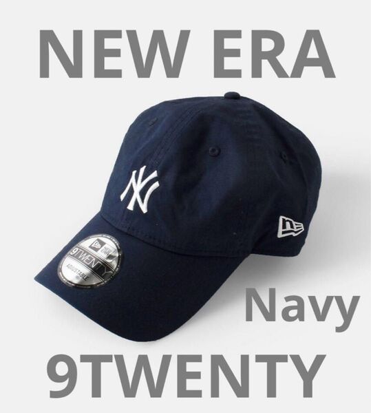 NEW ERA ニューエラ 9TWENTY タイプライター キャップ ニューヨーク ヤンキース ネイビー 14109838