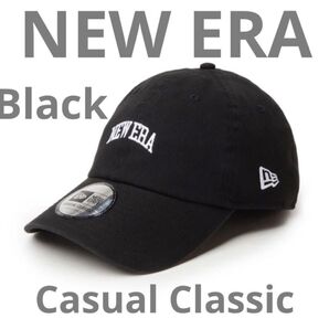 NEW ERA カレッジロゴ キャップ カジュアルクラシック ブラック 黒 14307383 Casual Classic