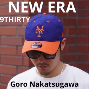 NEW ERA ニューエラ ニューヨーク メッツ ブルー 9THIRTY ロゴ キャップ 中津川吾郎 14124654 MLB