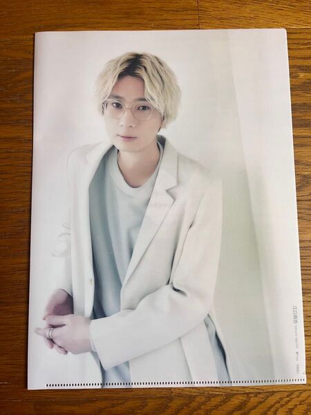 【即日発送】 江口拓也 A4クリアファイル 声優 パステル調 グッズ