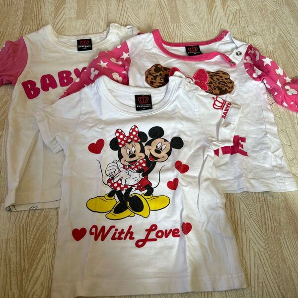 BABY DOLL ベビー服 Tシャツ 3点セット